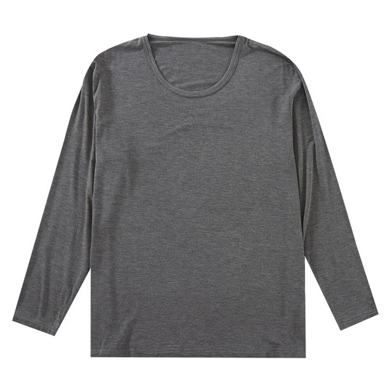 2023 Modalne muške pidžame s donjim dijelom Proljeće Jesen Gornji dijelovi salonke Ljetne tanke pidžame s dugim rukavima i okruglim izrezom