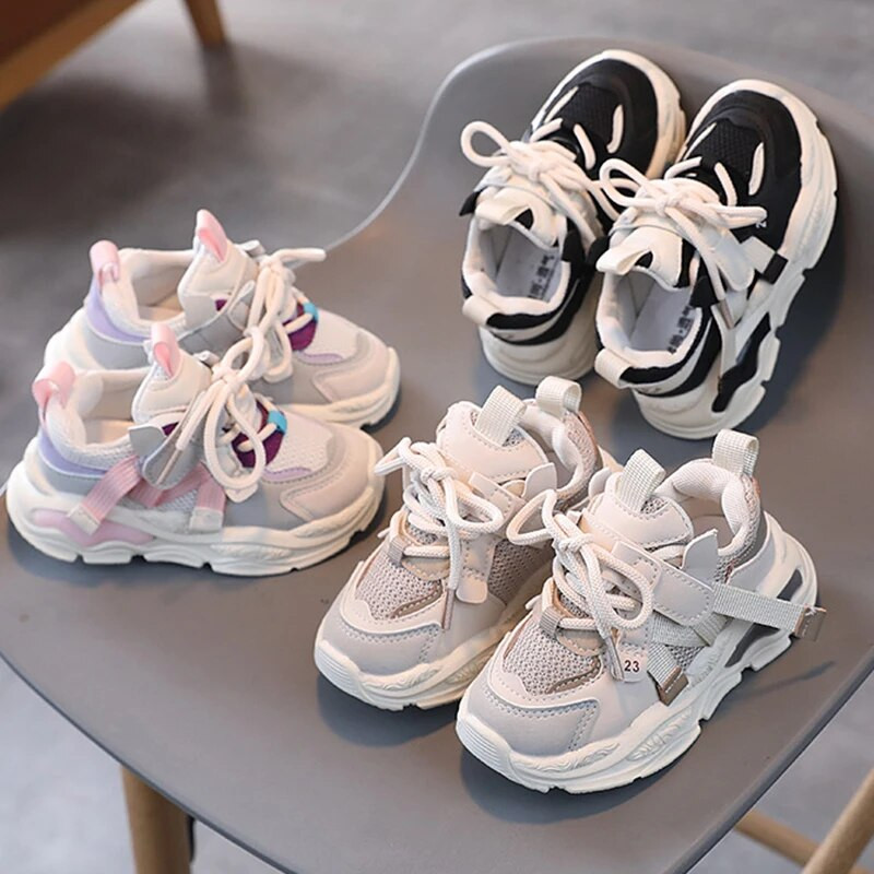 Novi dolazak Dječja sportska obuća Modne mrežaste prozračne tenisice za dječake Proljeće Jesen Djeca Djevojčice Mala djeca Dječja ležerna obuća