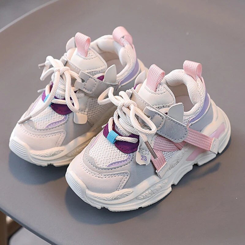 Novi dolazak Dječja sportska obuća Modne mrežaste prozračne tenisice za dječake Proljeće Jesen Djeca Djevojčice Mala djeca Dječja ležerna obuća