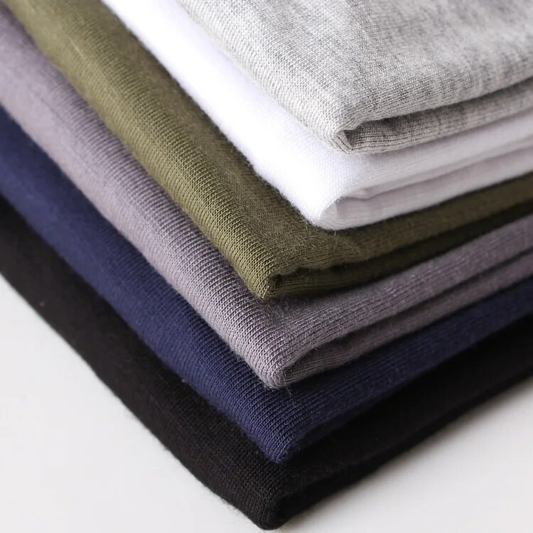 Nova modalna muška pidžama s okruglim izrezom, ležerna majica dugih rukava, velike veličine, široke jednobojne majice, odjeća za kućne usluge, muška odjeća