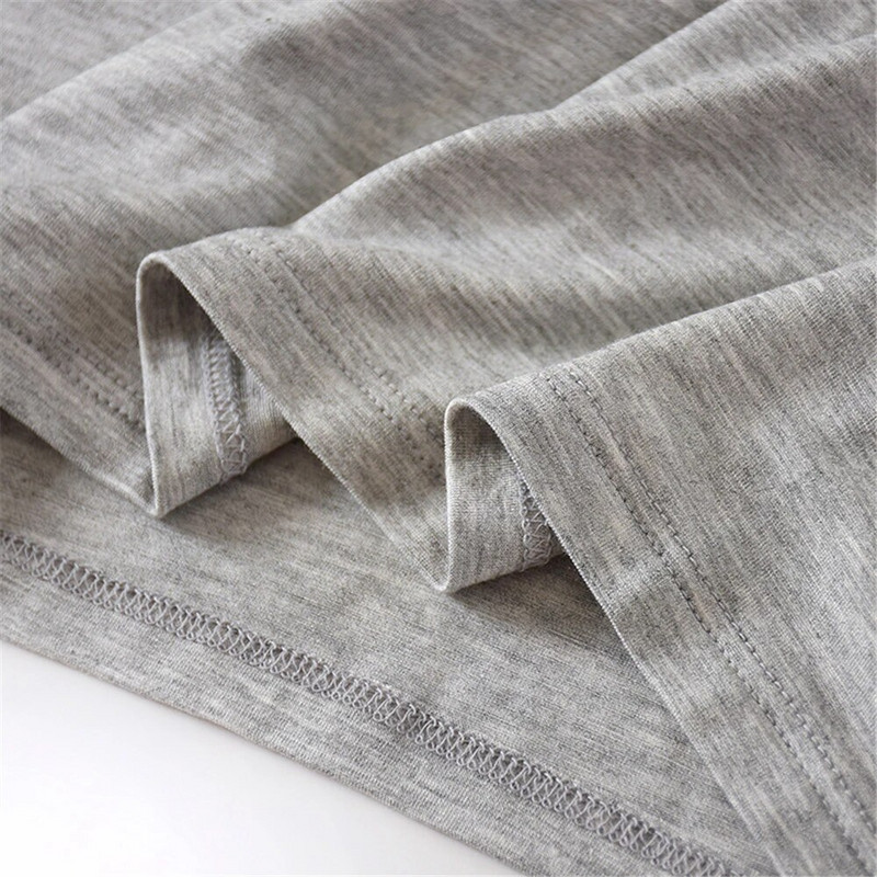 Uus Modal suvine meeste pidžaamatopsid pikkade varrukatega T-särk Meeste kaelusega ühevärviline vabaaja aluspesu Suures suuruses riided kodukandmine