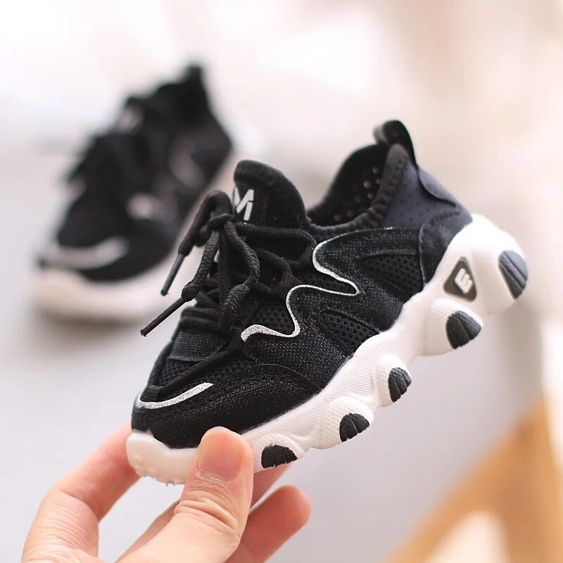 Lapsed Valged kingad Tüdrukute Korea stiil Kevad-sügis hingavad vabaaja spordijalatsid Laste üliõpilased lauajalatsid أحذية غير رسمية