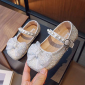 Jesen Nove dječje cipele Svjetlucave kožne cipele za djevojčice princeze Dječje plesne ležerne haljine za malu djecu Cipele za nastup Mary Jane