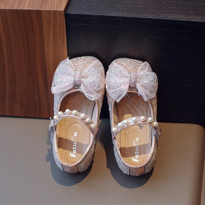 Jesen Nove dječje cipele Svjetlucave kožne cipele za djevojčice princeze Dječje plesne ležerne haljine za malu djecu Cipele za nastup Mary Jane