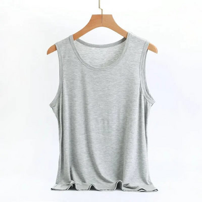 Vīriešu brīvas vestes stila guļamveļas apģērbi vasarai, modālas kokvilnas plānas mājas apģērbi, ikdienas apģērbi bez piedurknēm, vīriešu pamatmētelis