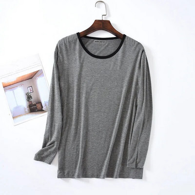 Majica dugih rukava proljeće jesen muške modalne majice za spavanje donji dio majice s kratkim rukavima tanke široke pidžame kućna odjeća majice