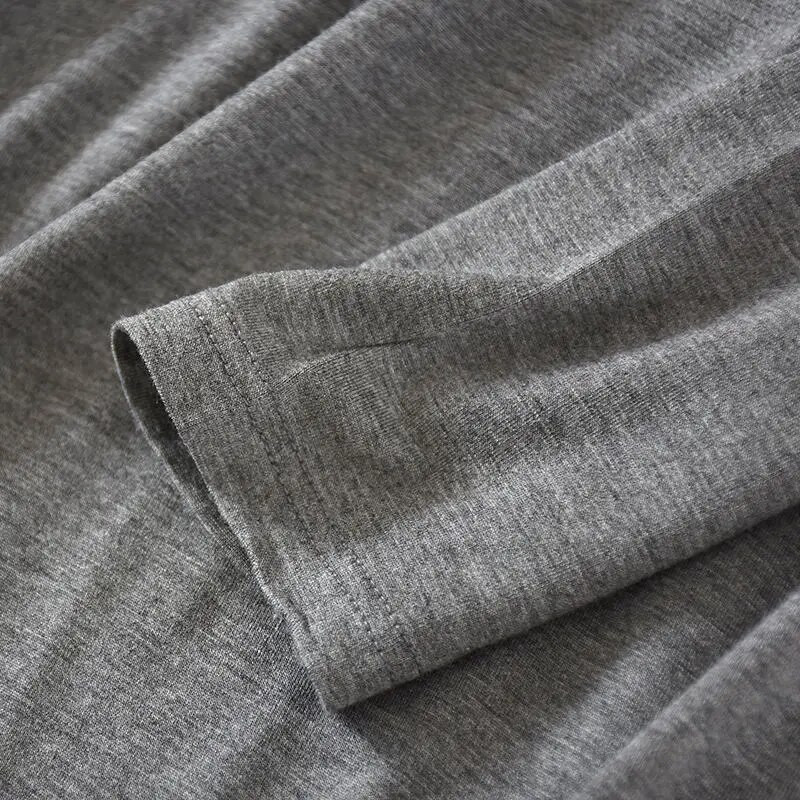 Majica dugih rukava proljeće jesen muške modalne majice za spavanje donji dio majice s kratkim rukavima tanke široke pidžame kućna odjeća majice