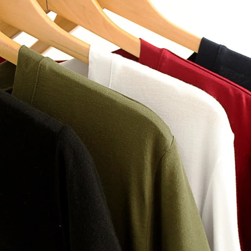 Muška modalna majica za spavanje s V-izrezom za ljeto, tanka, ležerna, jednobojna donja majica, široka muška spavaćica