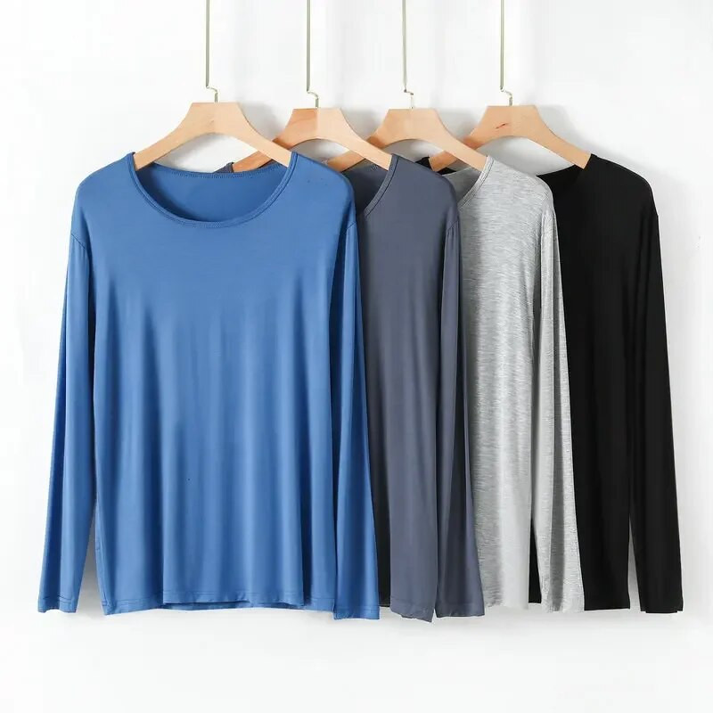 Modalno donje rublje 2023 Gornje muške pidžame za proljeće i jesen Tanke dugih rukava Najnovija jesenska kućna odjeća Gornji dio muških pidžama