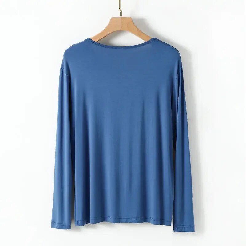 Modalno donje rublje 2023 Gornje muške pidžame za proljeće i jesen Tanke dugih rukava Najnovija jesenska kućna odjeća Gornji dio muških pidžama