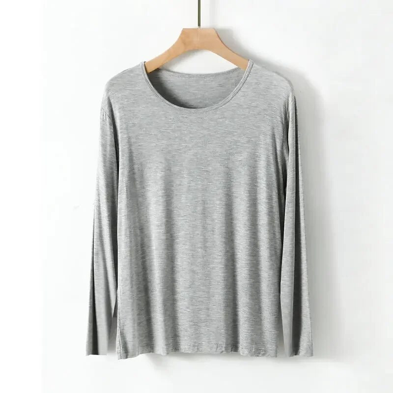 Modalno donje rublje 2023 Gornje muške pidžame za proljeće i jesen Tanke dugih rukava Najnovija jesenska kućna odjeća Gornji dio muških pidžama