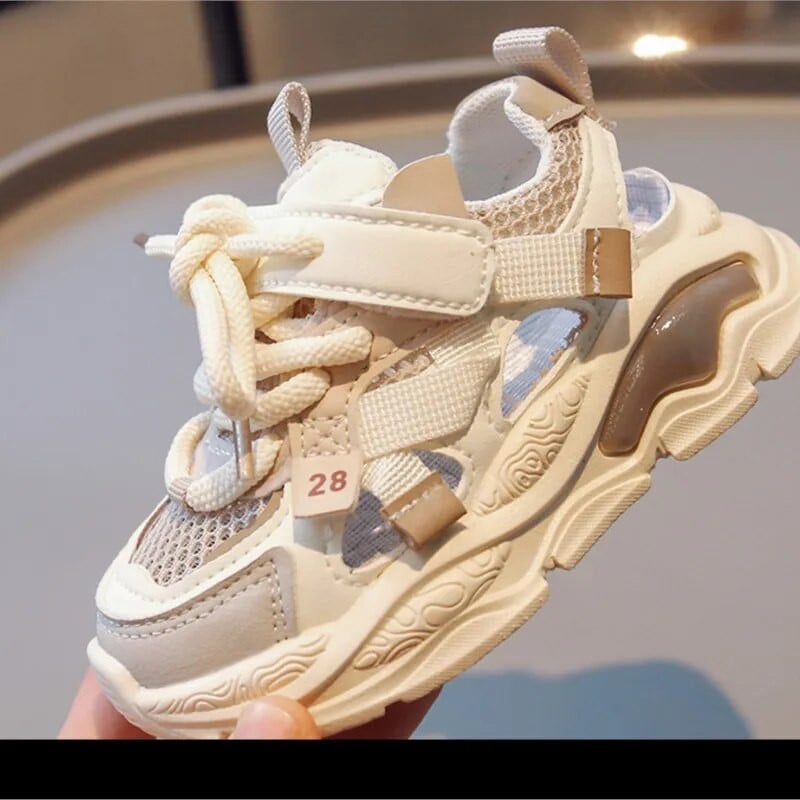 COZULMA Ljetne dječje šuplje tenisice Prozračna sportska obuća za djevojčice Sandale za dječake Mrežaste zračne izreze Tenisice za trčanje Dječje tenisice