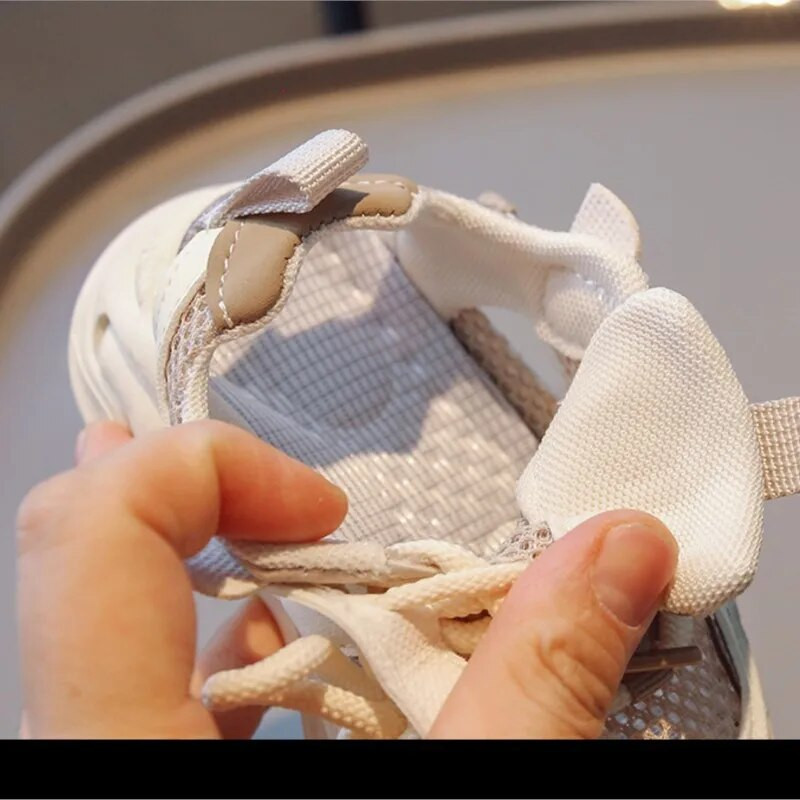 COZULMA Ljetne dječje šuplje tenisice Prozračna sportska obuća za djevojčice Sandale za dječake Mrežaste zračne izreze Tenisice za trčanje Dječje tenisice