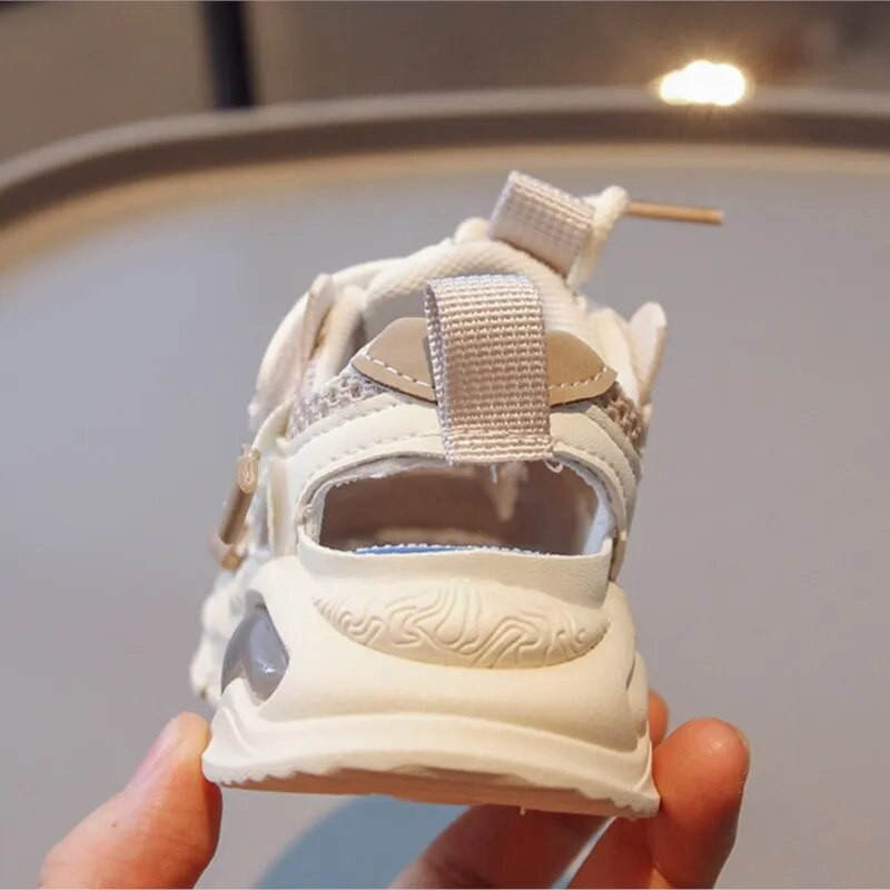 COZULMA Ljetne dječje šuplje tenisice Prozračna sportska obuća za djevojčice Sandale za dječake Mrežaste zračne izreze Tenisice za trčanje Dječje tenisice