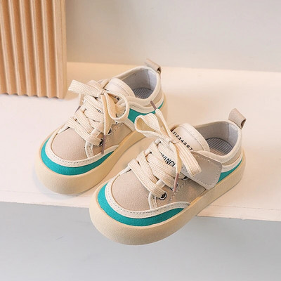 Dječje tenisice 2023. Ležerne platnene cipele za dječake Dječje tenisice s mekim potplatom za djevojčice u obliku školjke.