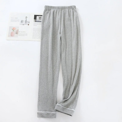 Pidžama Tople muške hlače za jesen i zimu Pamučne duge hlače Ležerna kućna spavaćica Hlače Duge široke pamučne pidžame