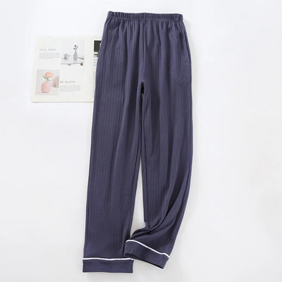 Pidžama Tople muške hlače za jesen i zimu Pamučne duge hlače Ležerna kućna spavaćica Hlače Duge široke pamučne pidžame