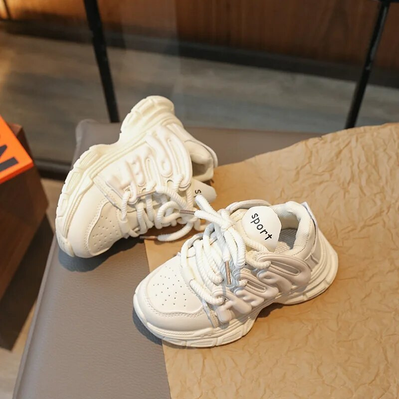 Dječja sportska obuća za malu djecu, prozračna moda, dječje ležerne tenisice, svestrane dječje tenisice, jednobojne, veličine 21-36