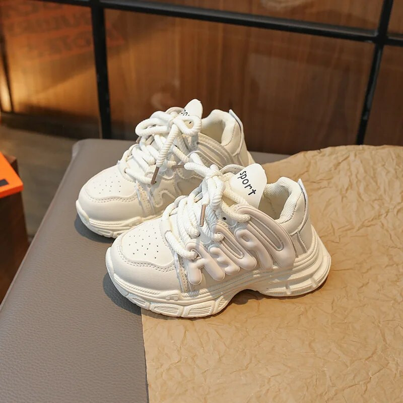 Dječja sportska obuća za malu djecu, prozračna moda, dječje ležerne tenisice, svestrane dječje tenisice, jednobojne, veličine 21-36