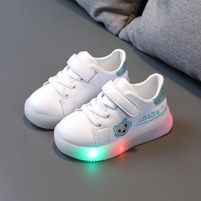 Dječje svjetleće tenisice Ležerne cipele s LED diodama za malu djecu, modne, udobne, mekani potplati, dječje cipele, obuća za sportove na otvorenom