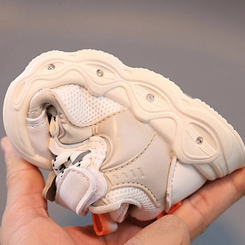 Μέγεθος 21-30 Κοριτσίστικα παπούτσια Led Cute Bear Children Glowing Sneakers Light Up Παπούτσια για Παιδικά Φωτεινά αθλητικά παπούτσια για νήπια αθλητικά παπούτσια