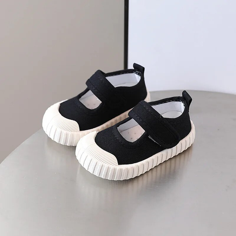 Lastejalatsid Tüdrukute kingad Lastele armsad armsad lõuendist vabaajajalatsid Mood Leopardpleed Pehmed tasapinnalised Tüdrukute Väikelapsed Tüdrukute kingad 21-32