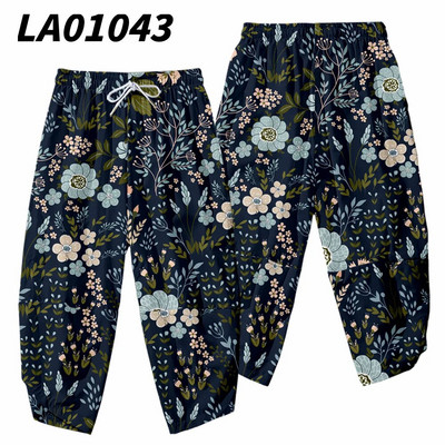 Tao ogrtač s cvjetnim uzorkom za par i pidžama Hlače Kimono Kardigan s 3/4 rukava Ogrtač za kupanje Donje rublje Ležerna široka kućna odjeća Velika veličina 6XL