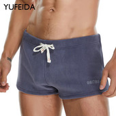 YUFEIDA meeste pidžaamad, magamispüksid Arrow lühikesed püksid Seksikas aluspesu Bokserpüksid Pehmed lahtised salongiriided pidžaamapüksid