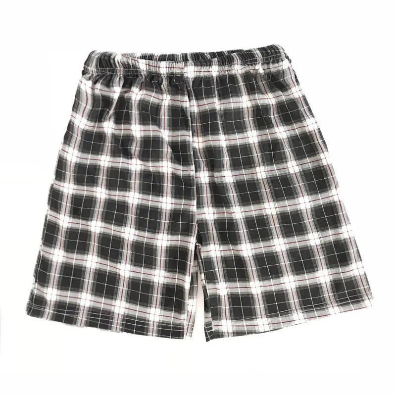 Ljetna muška ležerna kućna odjeća, kratke hlače, velika veličina 4XL, pamuk, labava, prozračna donja odjeća za spavanje, spavaćica, muška noćna odjeća, kratke hlače, spavaćica