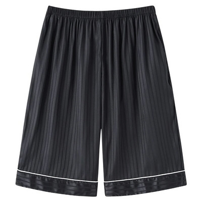 Big Yards L-4XL Muške kratke hlače Hlače za spavanje od svilenog satena Muška pidžama Donji dio hlača Odjeća za spavanje Pidžama za muškarce Pijama Hombre