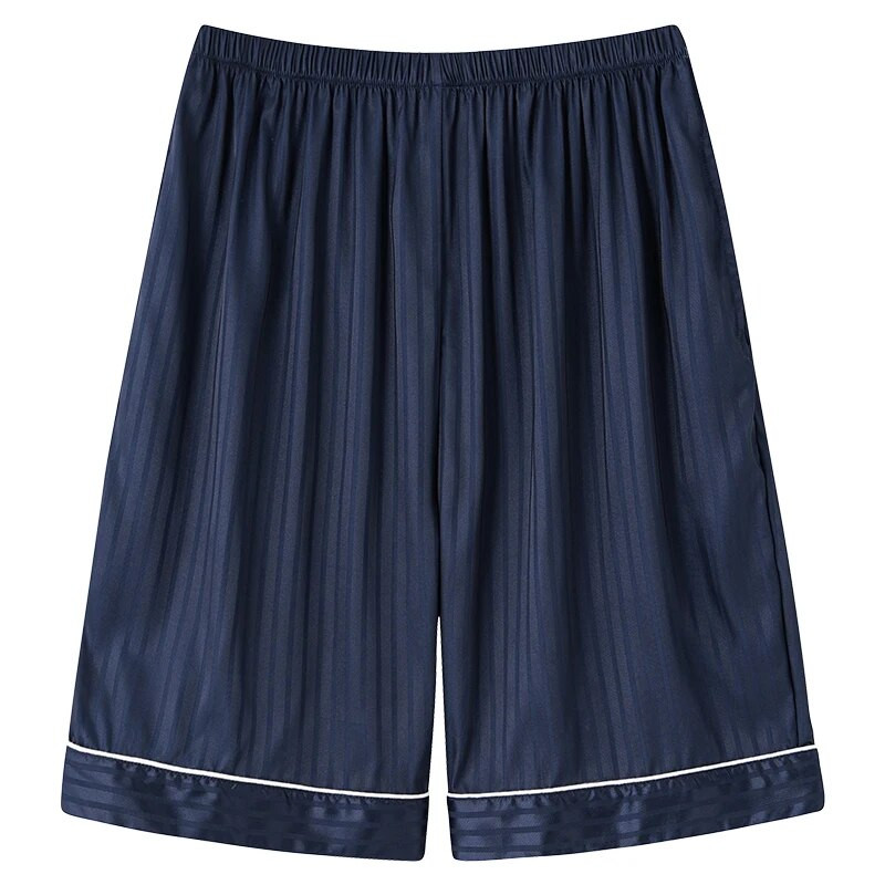 Big Yards L-4XL Muške kratke hlače Hlače za spavanje od svilenog satena Muška pidžama Donji dio hlača Odjeća za spavanje Pidžama za muškarce Pijama Hombre