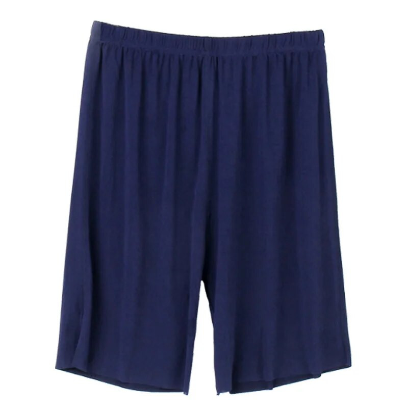 Ice Silk Summer Liela izmēra Vīriešu Šorti Modāli Ikdienas Miega Bikses Plānas Forši Brīvi Šorti Gultasveļa Vīriešu Mājas Apakšbikses