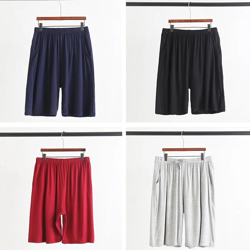 Ljeto Modal Muška odjeća za spavanje Ležerne hlače Muške kratke hlače za spavanje Široke udobne donji dijelovi za spavanje Sportske hlače za spavanje za sve vrste