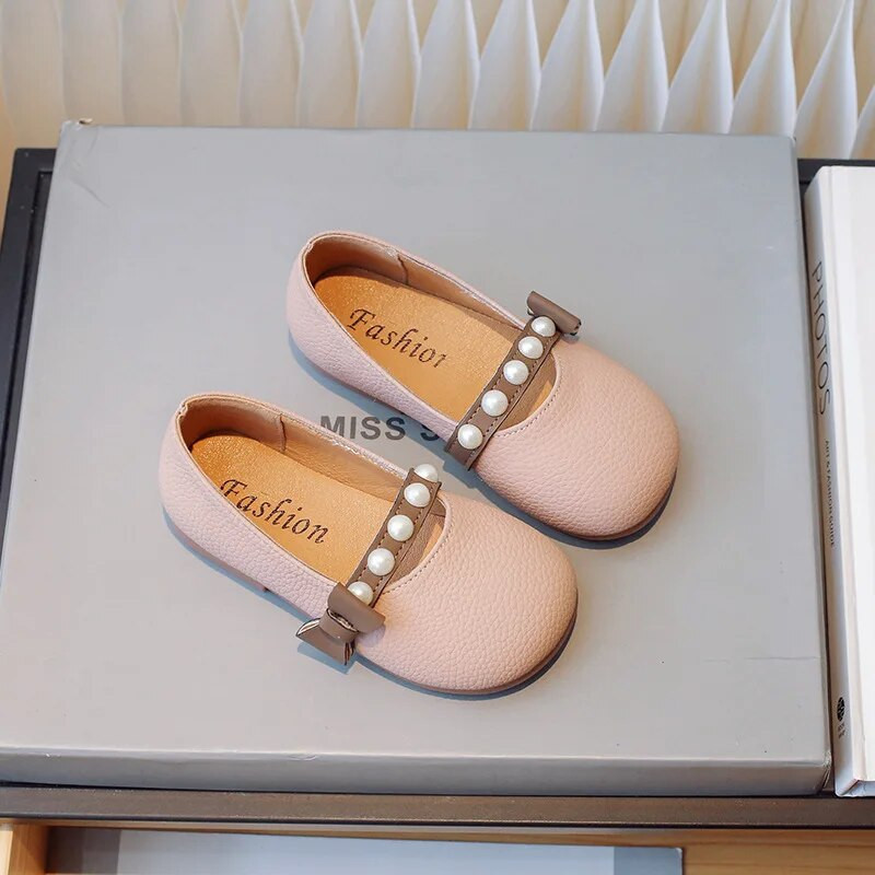 Meiteņu Pu Ādas Apavi Pavasaris Rudens Jauns sniegums Mīkstas Zoles Mary Jane Viendzīvokļi Bērnu Bērnu Bērnu Princešu apavi