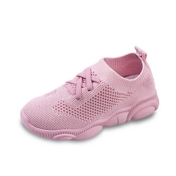 Детски спортни детски обувки за момиче Мрежести дишащи ежедневни маратонки за момче Дете Малка мечка Подметка Обувка за малко дете Tenis Infantil Menino