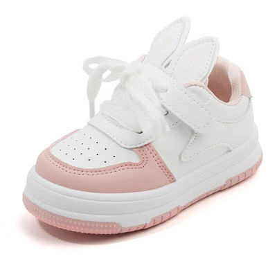 Cute Rabbit Ear Design Zēniem Meiteņu Apavi Mīksta Gumijas Zole Pretslīdoša Bērnu Apavi Ikdienas sporta Basketbola Bērnu Apavi 21-32