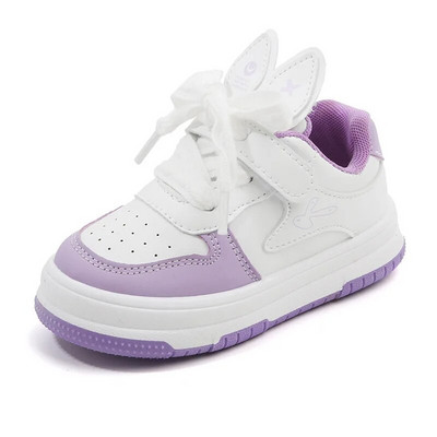 Cute Rabbit Ear Design Zēniem Meiteņu Apavi Mīksta Gumijas Zole Pretslīdoša Bērnu Apavi Ikdienas sporta Basketbola Bērnu Apavi 21-32