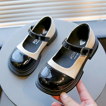 Обувки от PU кожа за момичета Деца Бебешки Деца Ретро училищни Мери Джейн Британска платформа Oxford Princess Балетки 21-35