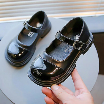Обувки от PU кожа за момичета Деца Бебешки Деца Ретро училищни Мери Джейн Британска платформа Oxford Princess Балетки 21-35