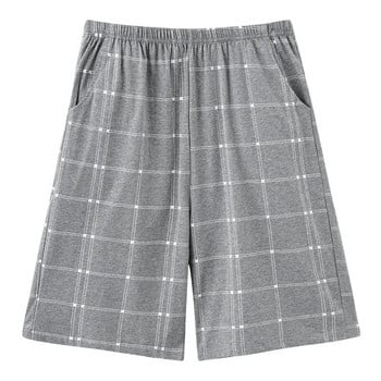 4XL-7XL Ανδρικό βαμβακερό κοντό παντελόνι τύπωμα παντελόνι ύπνου Ανδρικές πιτζάμες παντελόνια παντελόνια στο κάτω μέρος Πυτζάμα για άντρες Loose Pijama Hombre