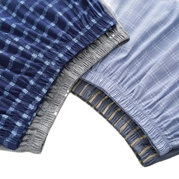 4XL-7XL Мъжки памучни къси панталони с принт Панталони за сън Мъжки пижами Долнища на панталони Спално облекло Пижама за мъже Свободна пижама Hombre