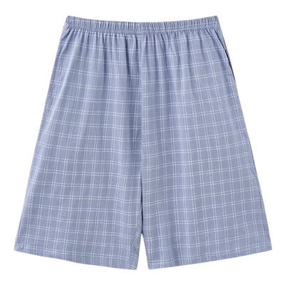 4XL-7XL Pantaloni scurti din bumbac pentru bărbați Pantaloni de somn imprimați Pantaloni de pijama pentru bărbați Pantaloni de jos Lenjerie de dormit Pijama pentru bărbați Pijama largi pentru bărbați