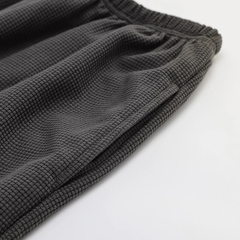 Rudens ziemas miega apģērbs vīriešiem Pidžamas brīvas guļambikses pilna garuma bikses Cotton Lounge guļamvietas apģērbs mājas apģērbam 4XL