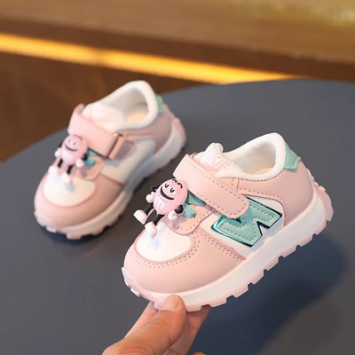 Gyermek sportcipők csecsemő puha talpú tipegő cipők őszi lányok baba légáteresztő hálós tornacipők divatos gyerekcipők fiúknak 2023