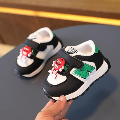 Gyermek sportcipők csecsemő puha talpú tipegő cipők őszi lányok baba légáteresztő hálós tornacipők divatos gyerekcipők fiúknak 2023