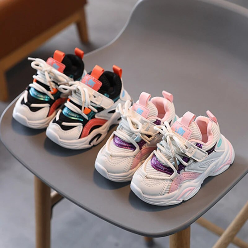 Dječje tenisice Modne dječje mrežaste prozračne ležerne cipele Dječaci Djevojčice Udobne protuklizne mekane cipele za trčanje Zapatillas