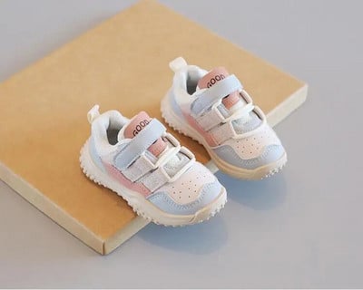 Nova jesenska obuća za bebe, djevojčice i dječake, ležerna cipela, meko dno, neklizajuće, prozračna moda za vanjsku upotrebu, dječje tenisice, dječje sportske cipele