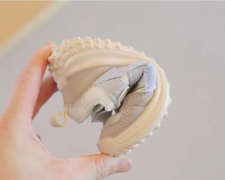 Nova jesenska obuća za bebe, djevojčice i dječake, ležerna cipela, meko dno, neklizajuće, prozračna moda za vanjsku upotrebu, dječje tenisice, dječje sportske cipele