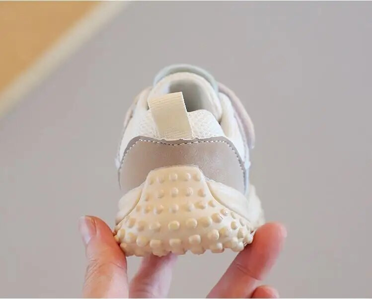 Nova jesenska obuća za bebe, djevojčice i dječake, ležerna cipela, meko dno, neklizajuće, prozračna moda za vanjsku upotrebu, dječje tenisice, dječje sportske cipele