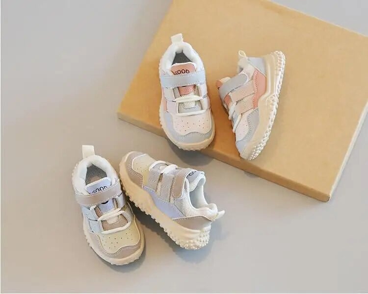 Nova jesenska obuća za bebe, djevojčice i dječake, ležerna cipela, meko dno, neklizajuće, prozračna moda za vanjsku upotrebu, dječje tenisice, dječje sportske cipele